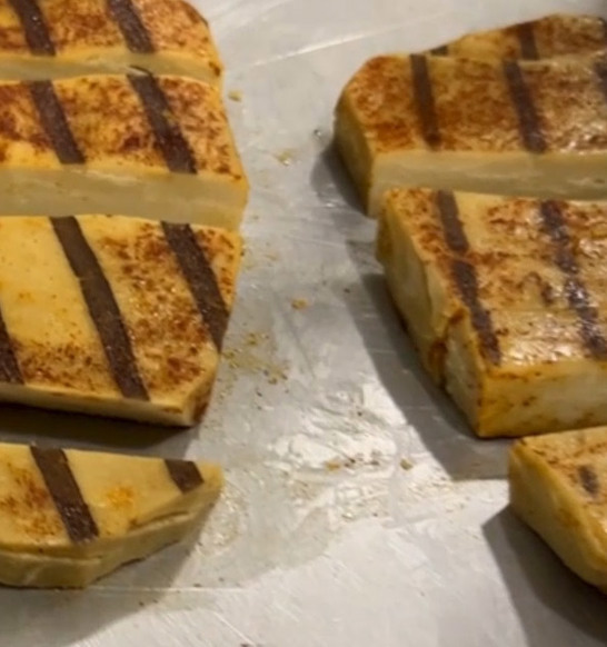 Cutting Plant Based Products