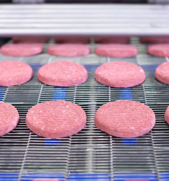 Forming Plant Based Burgers