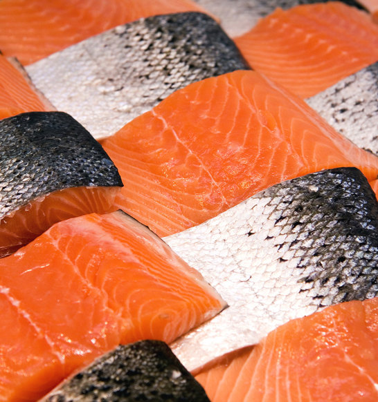 Salmon Impingement Freezing