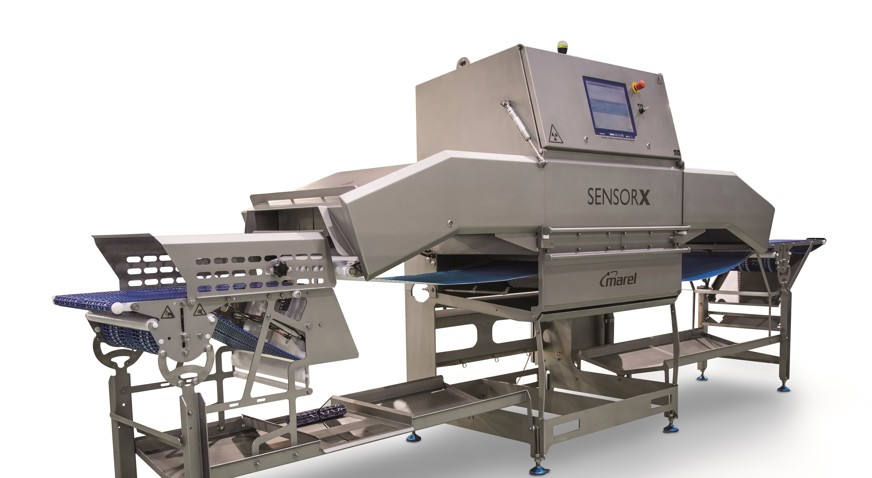 SensorX Poultry is the best food inspection system on the market guaranteeing hard contaminant free chicken meat