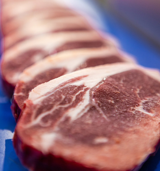 Portioned Chops Portion Cutting