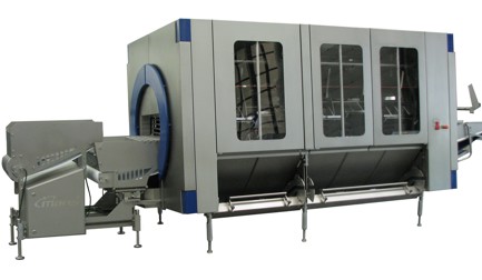 Accurate batching of marinated meat