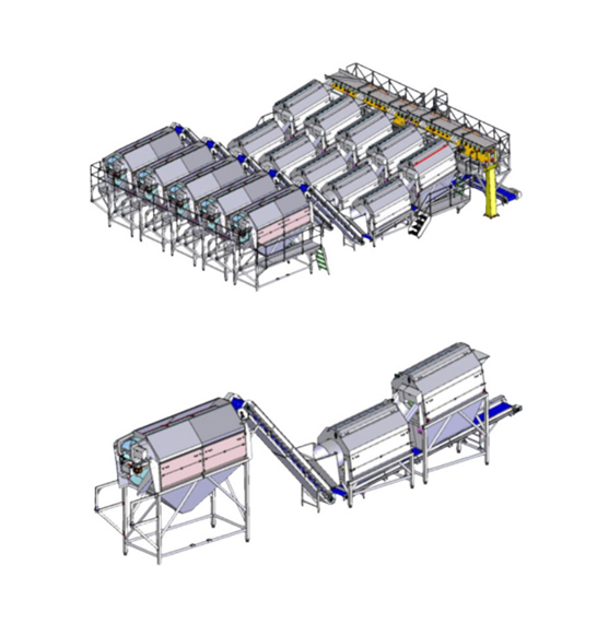 Modular Trimming And Separation Line