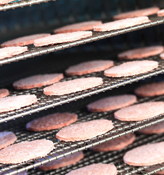 Frozen Hamburger Patties Freezing