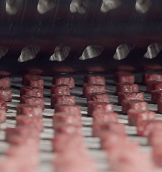 Pet food in revoportioner