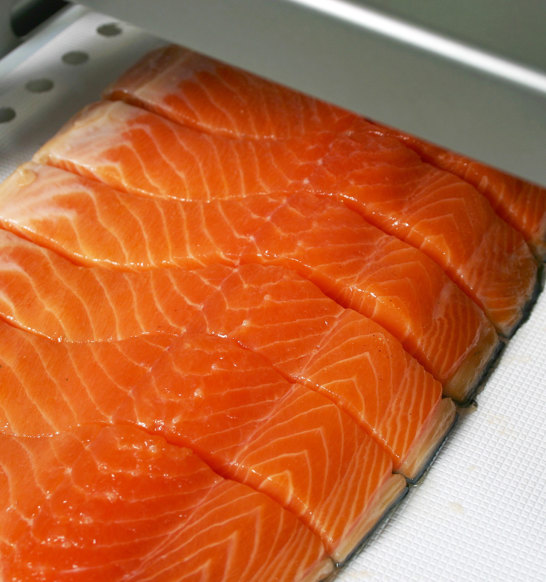 Portioning And Dicing Salmon Solutions