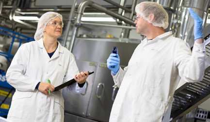 Setting up a sustainable production line for a plant-based product