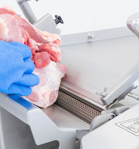 MAJA ESM 5550/1 manuell Abschwarten und Entvliesen offene Entschwartungsmaschine