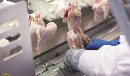 Automação simples e confiável de desossa