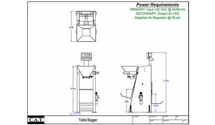 C.A.T. Tabletop Bagger