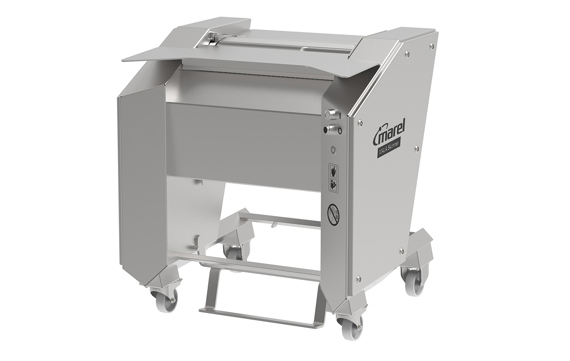 MAJA EVMsplit 5006 kombinierte Entvliesmaschine zum Skinnen, Entsehnen und Entfetten